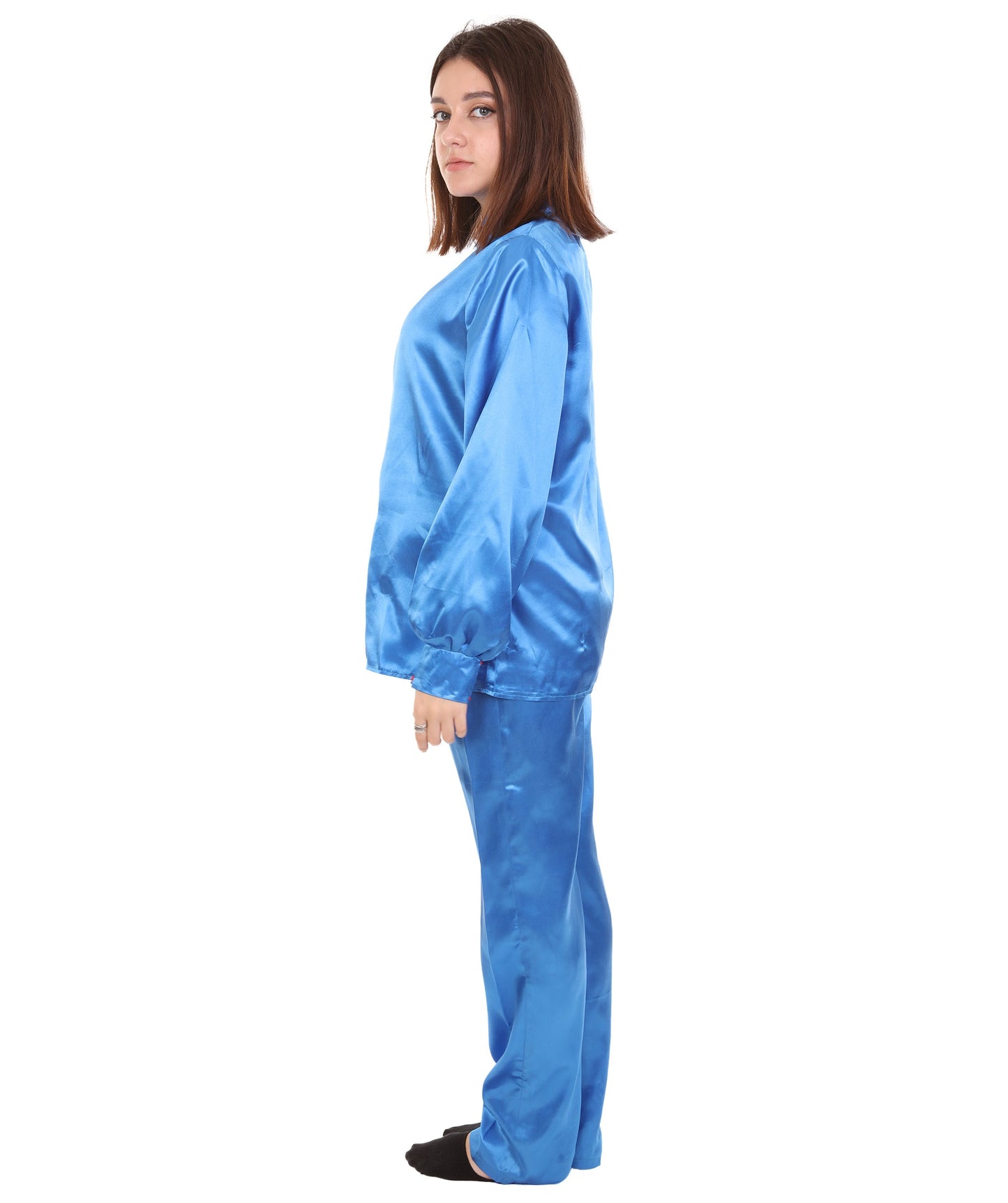 Blue Chinese Traditional Kung Fu Costume