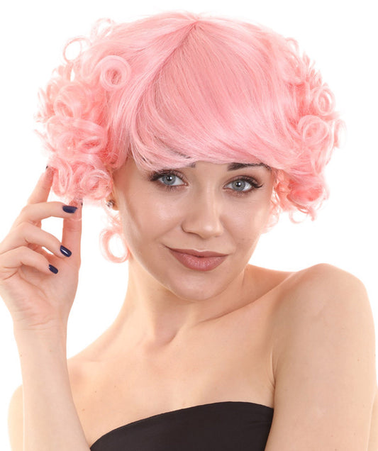 Pink Vintage TV Wig