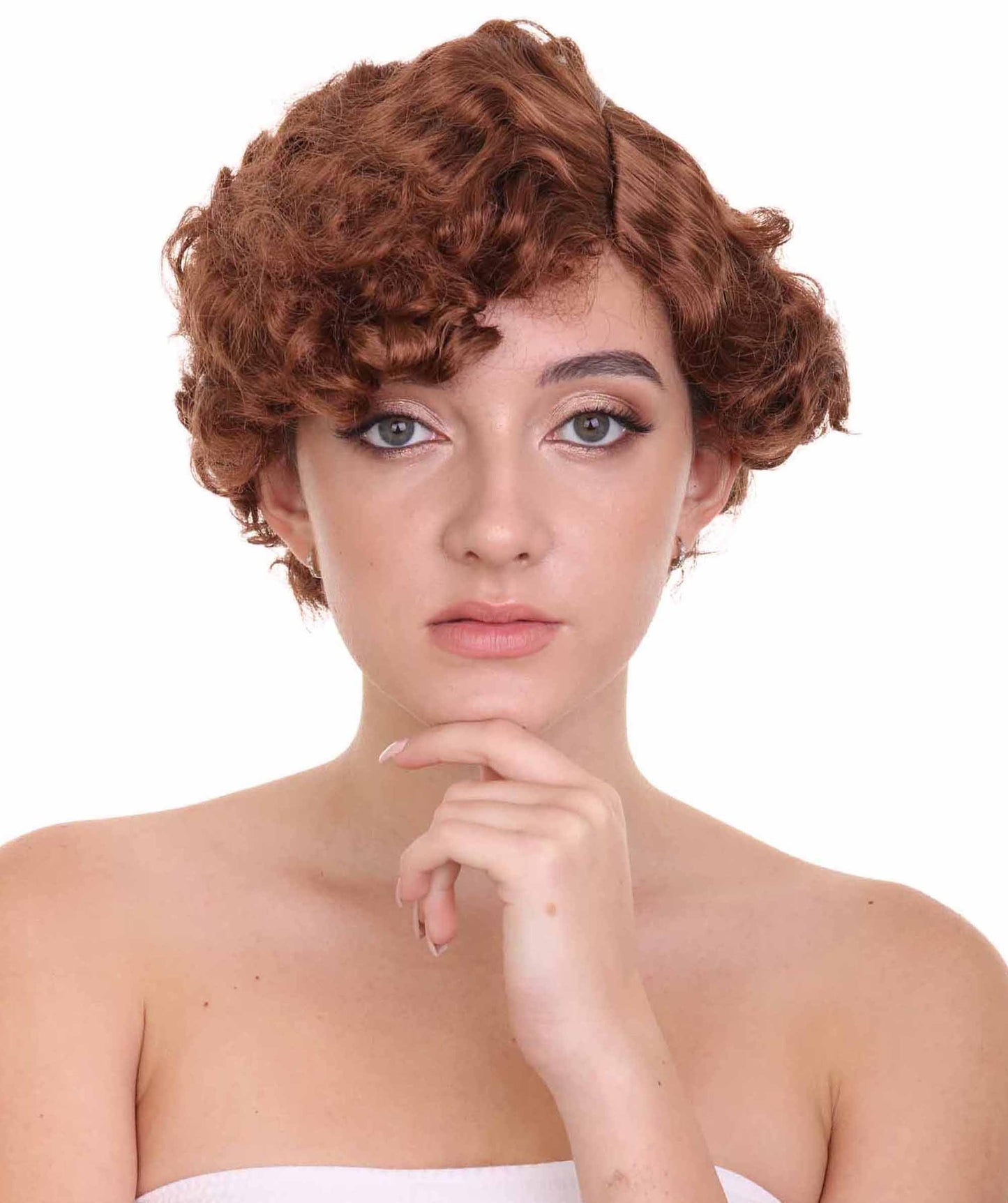 Brown Vintage Wig