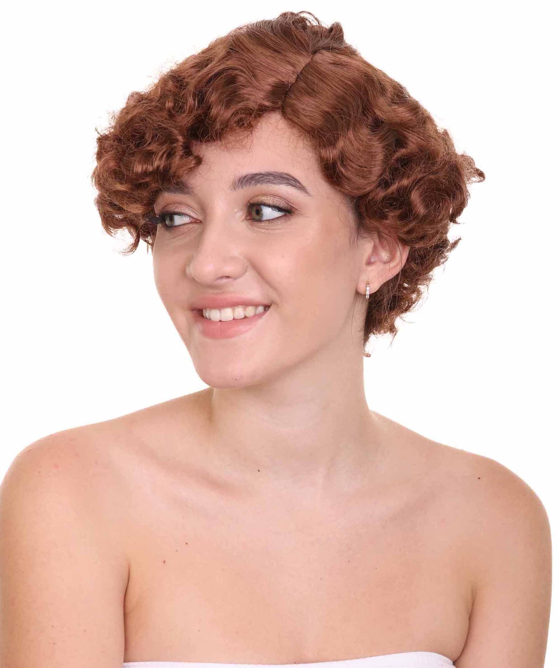 Brown Vintage Wig