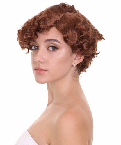 Brown Vintage Wig