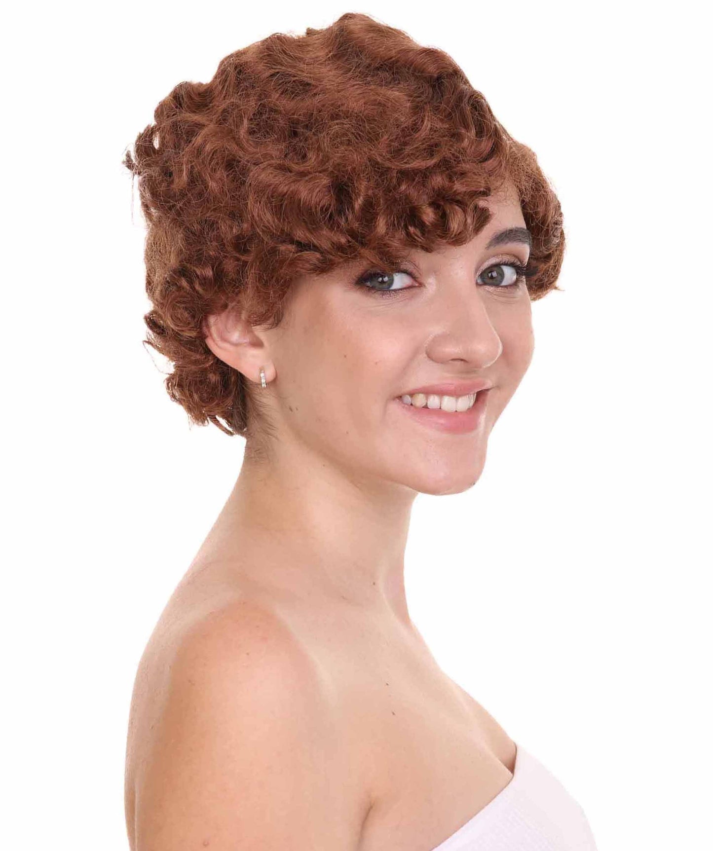 Brown Vintage Wig