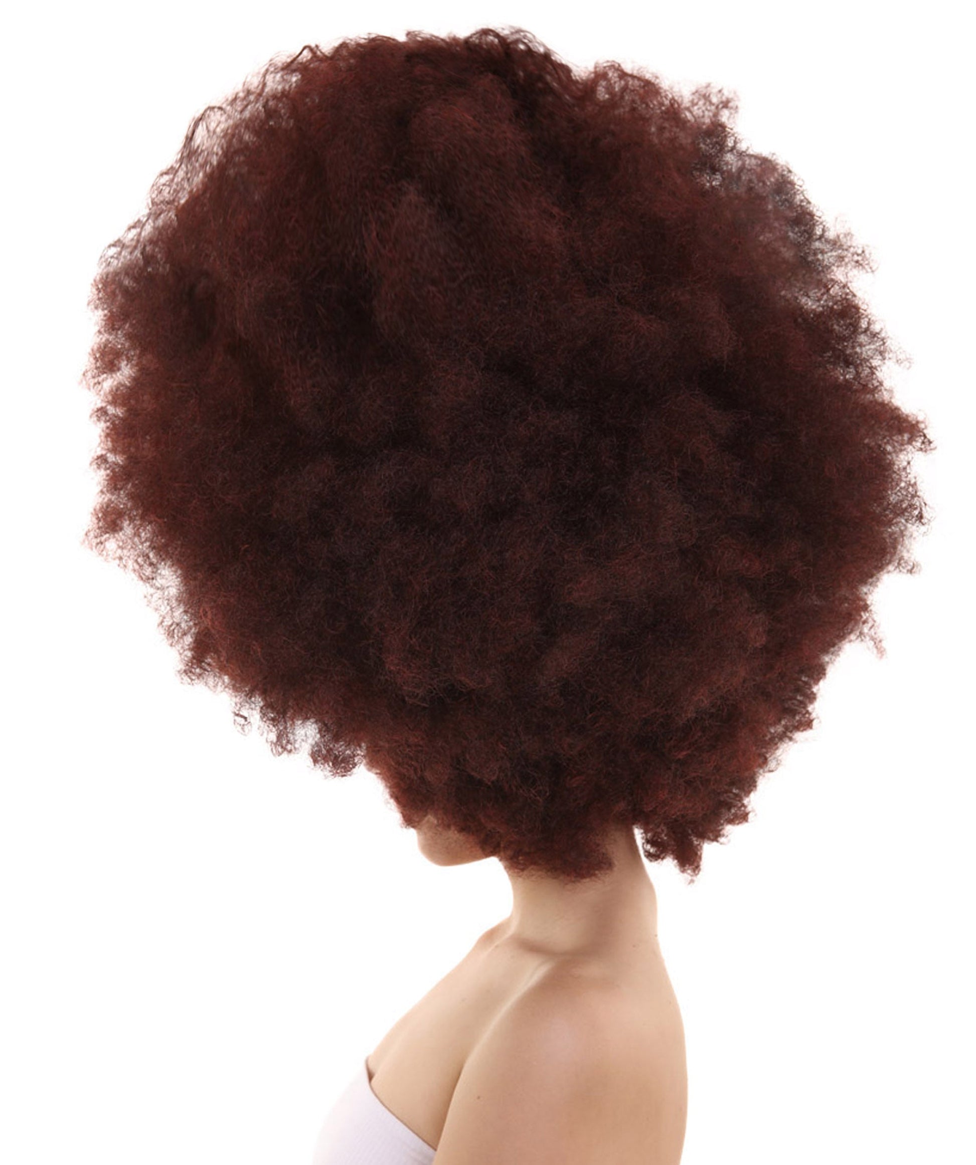 Brown Jumbo Afro Wig