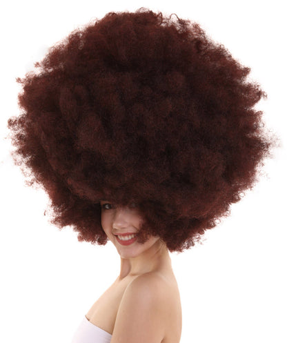 Brown Jumbo Afro Wig