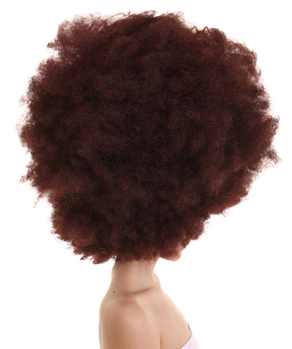 Brown Jumbo Afro Wig