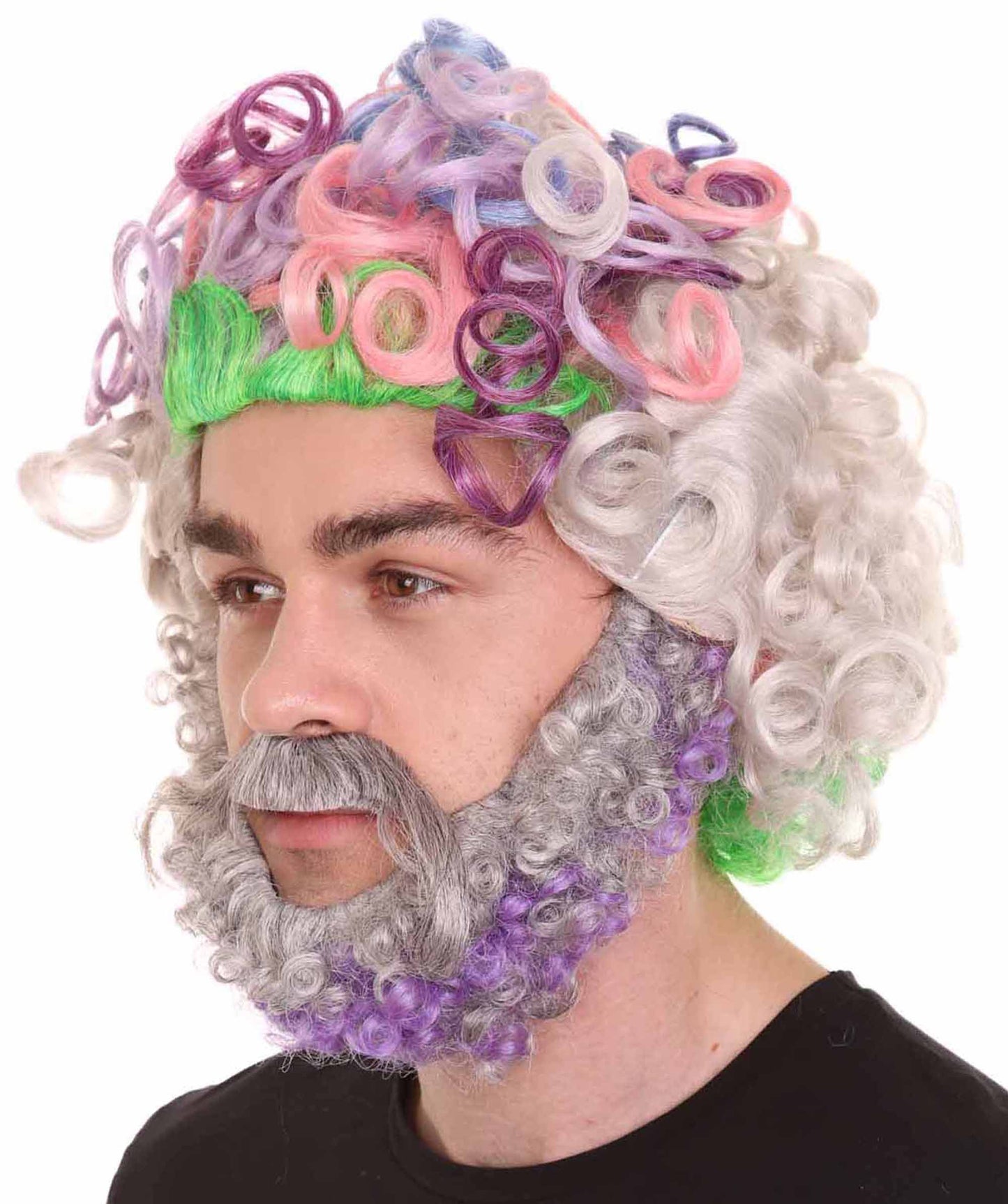 Flower King Wig