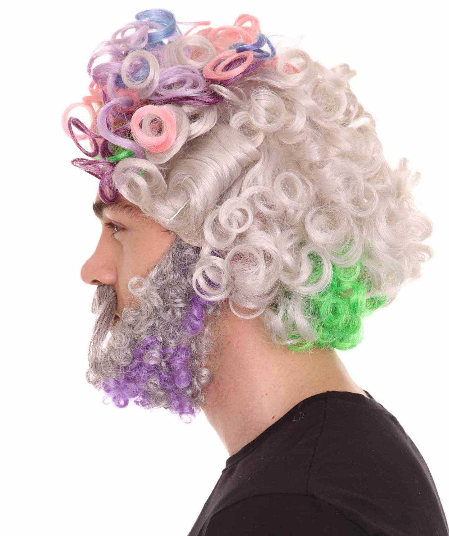 Flower King Wig