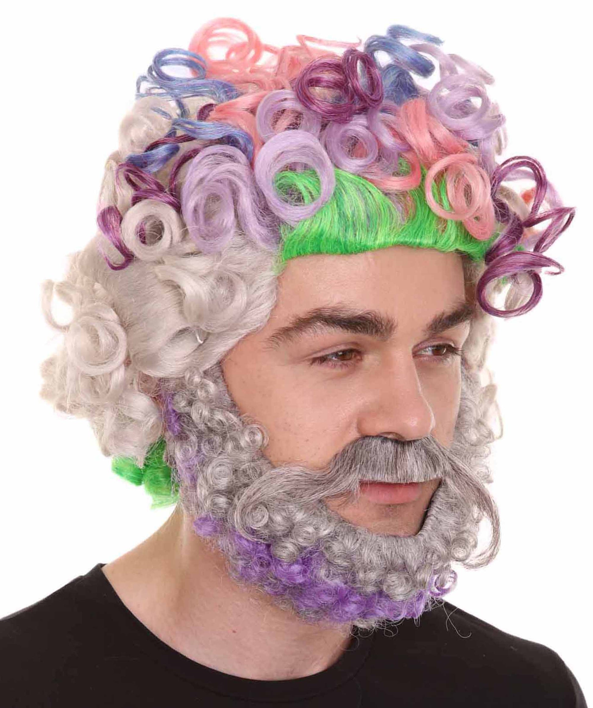 Flower King Wig