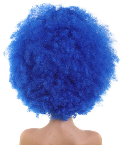 Blue Jumbo Afro Wig