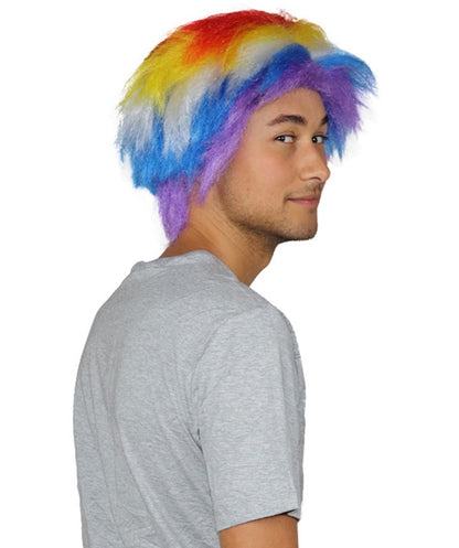 Crazy Clown Around Wig 