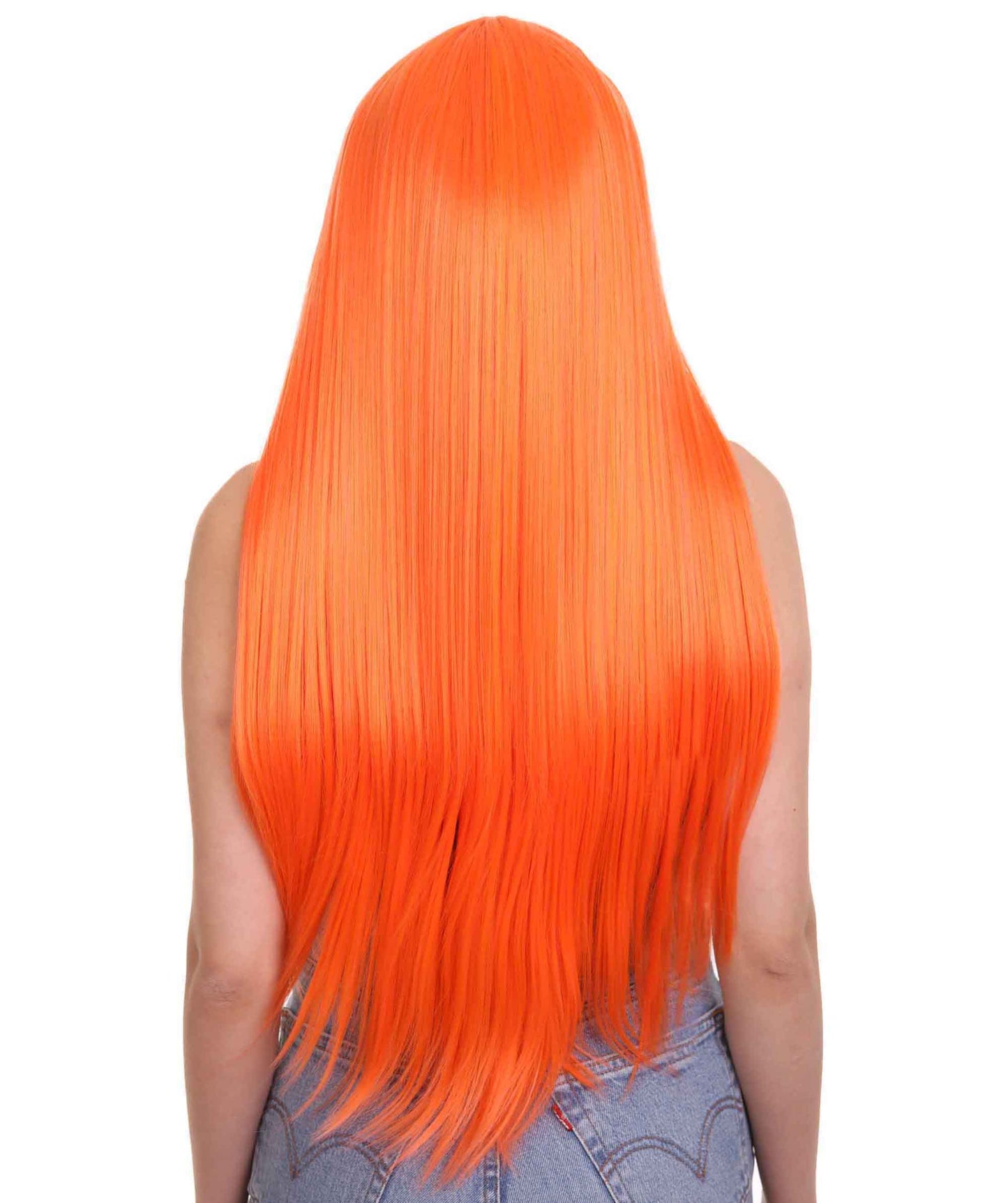 Tangerine Natural Lace Front Heat Resistant Wigs