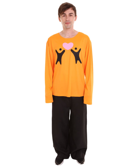 Orange Long Sleeve Costume