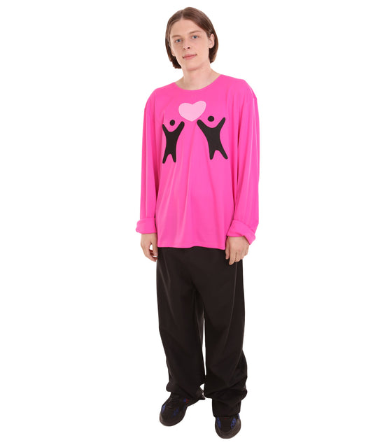 Hot Pink Long Sleeve Costume 