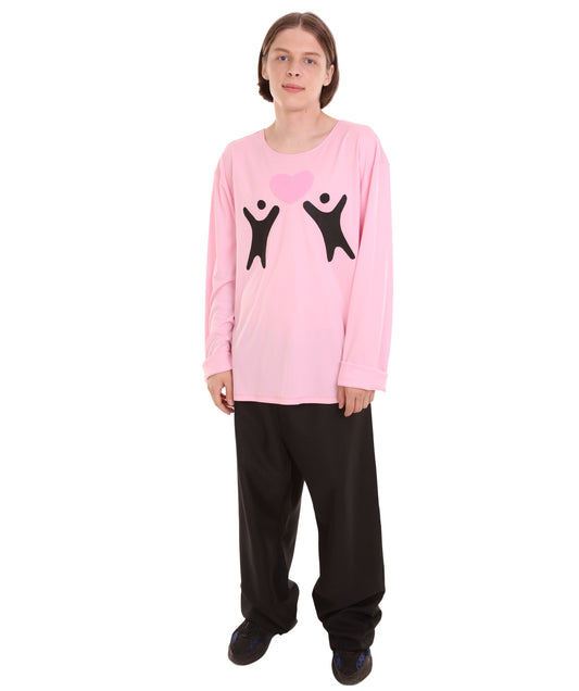 Light Pink Long Sleeve Costume  