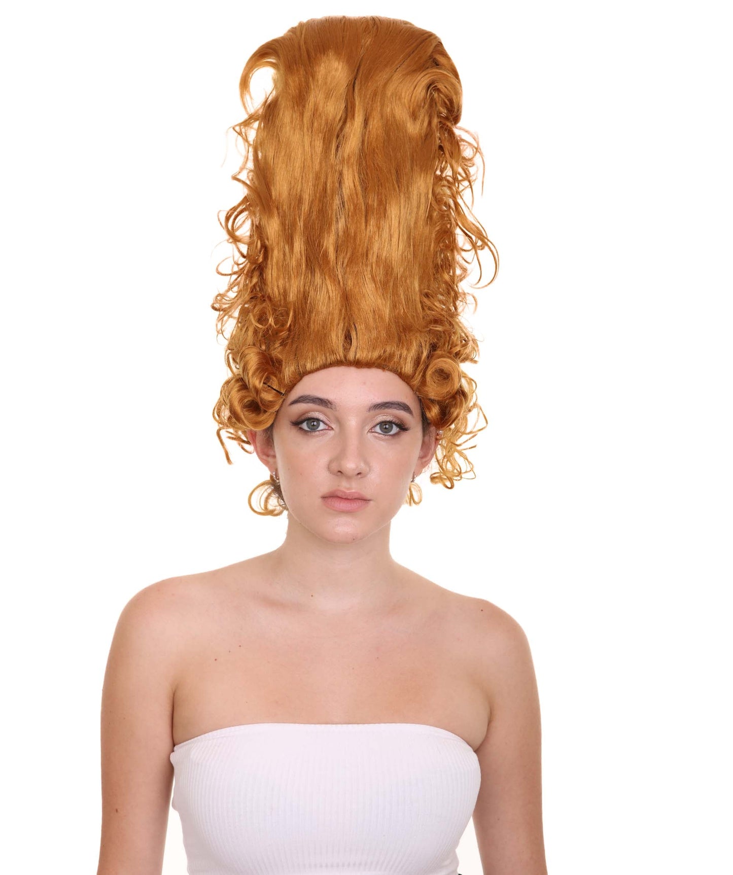 Brown Rococo Updo Wig