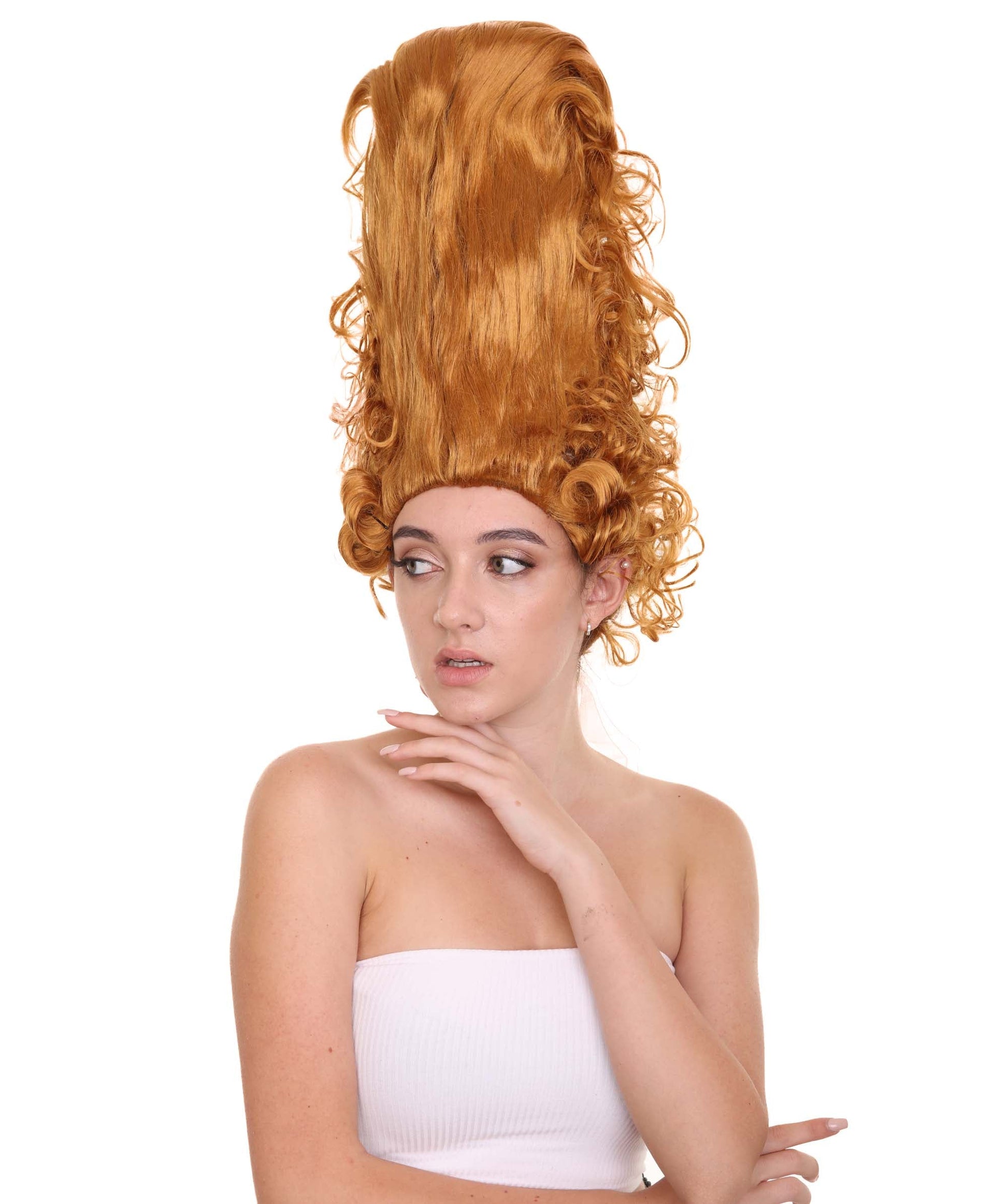 Brown Rococo Updo Wig