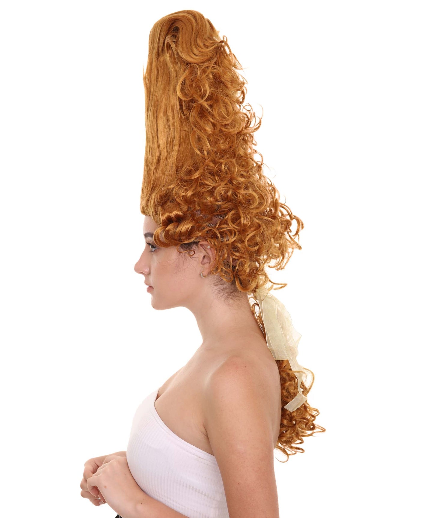 Brown Rococo Updo Wig