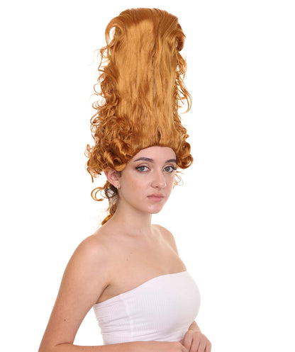 Brown Rococo Updo Wig