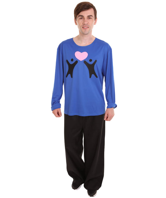 Blue Long Sleeve Costume