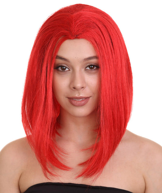 Red Hair Female Superhero Wig