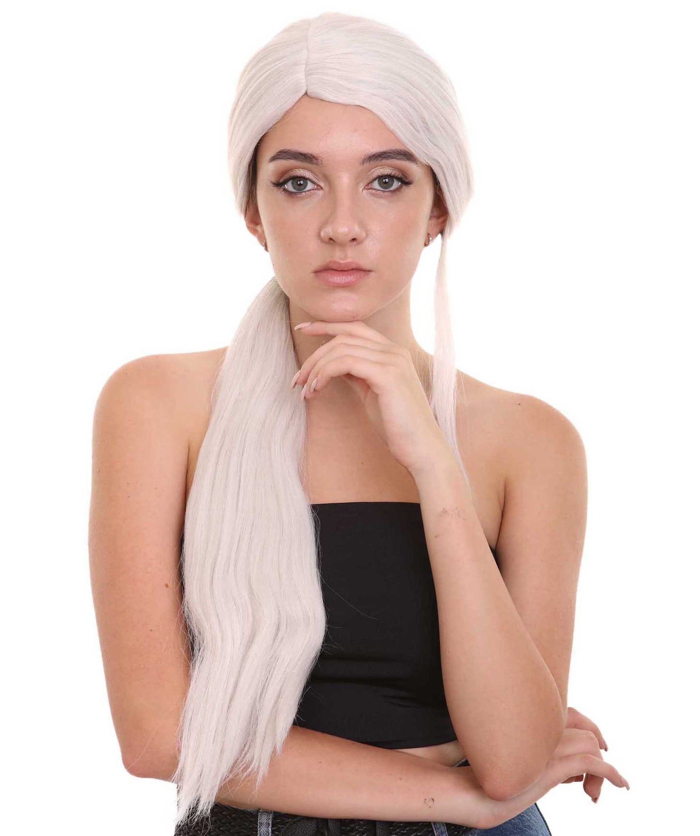 Grey Premium Celebrity Wig