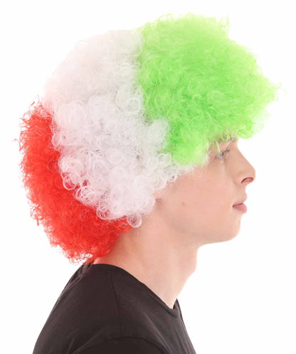 Jumbo Tri Color Afro Wig