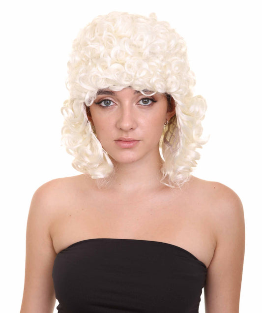 Women's Pink Curly Wig