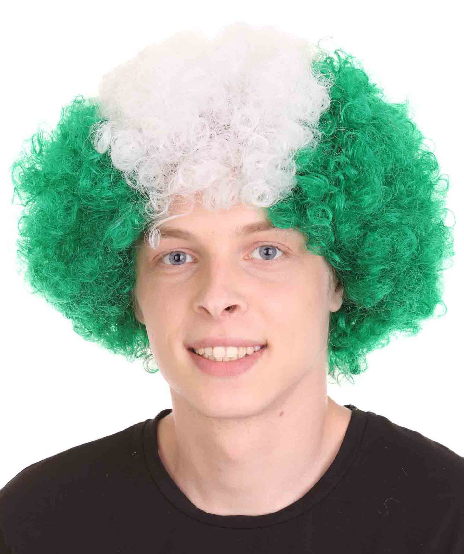 Nigeria sport afro wig