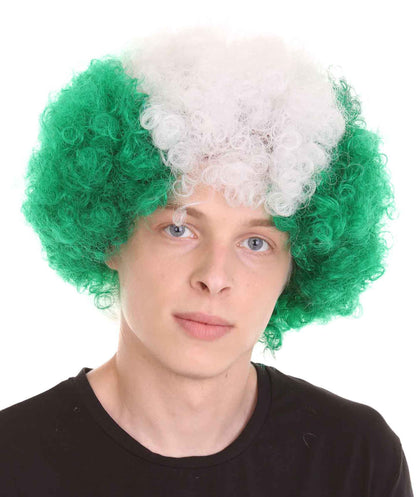 Nigeria sport afro wig