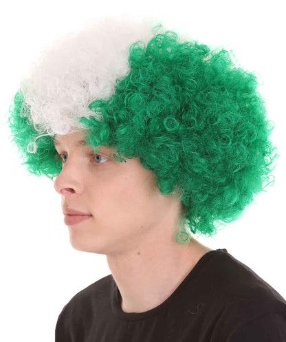 Nigeria sport afro wig