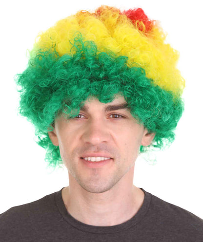 Ghana sport afro wig