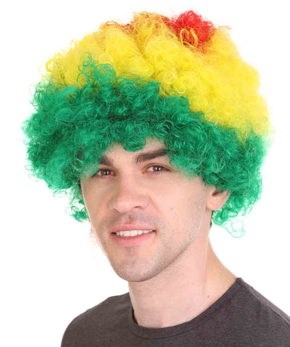 Ghana sport afro wig