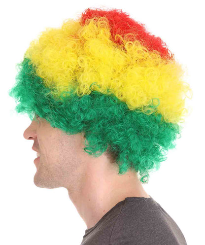 Ghana sport afro wig