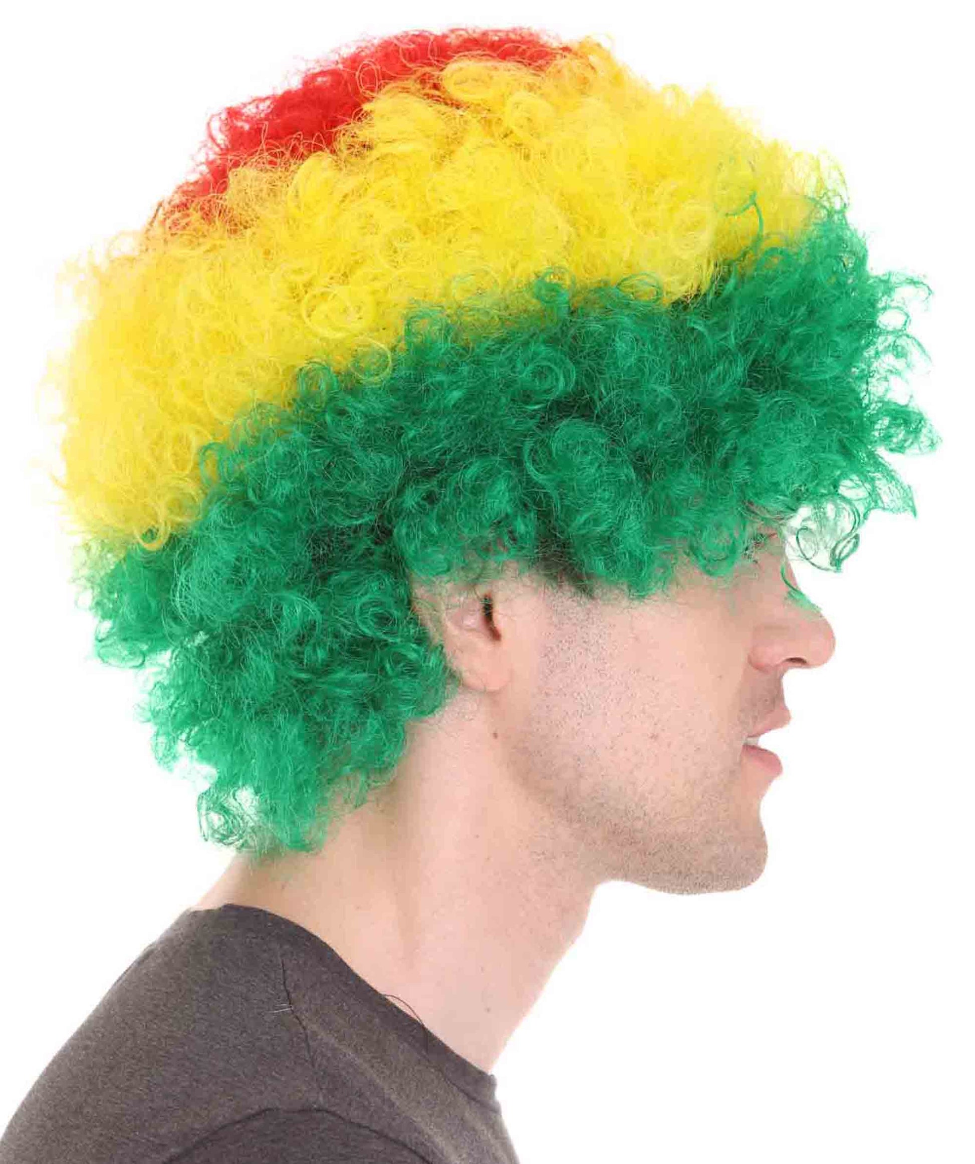 Ghana sport afro wig