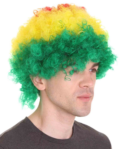 Ghana sport afro wig