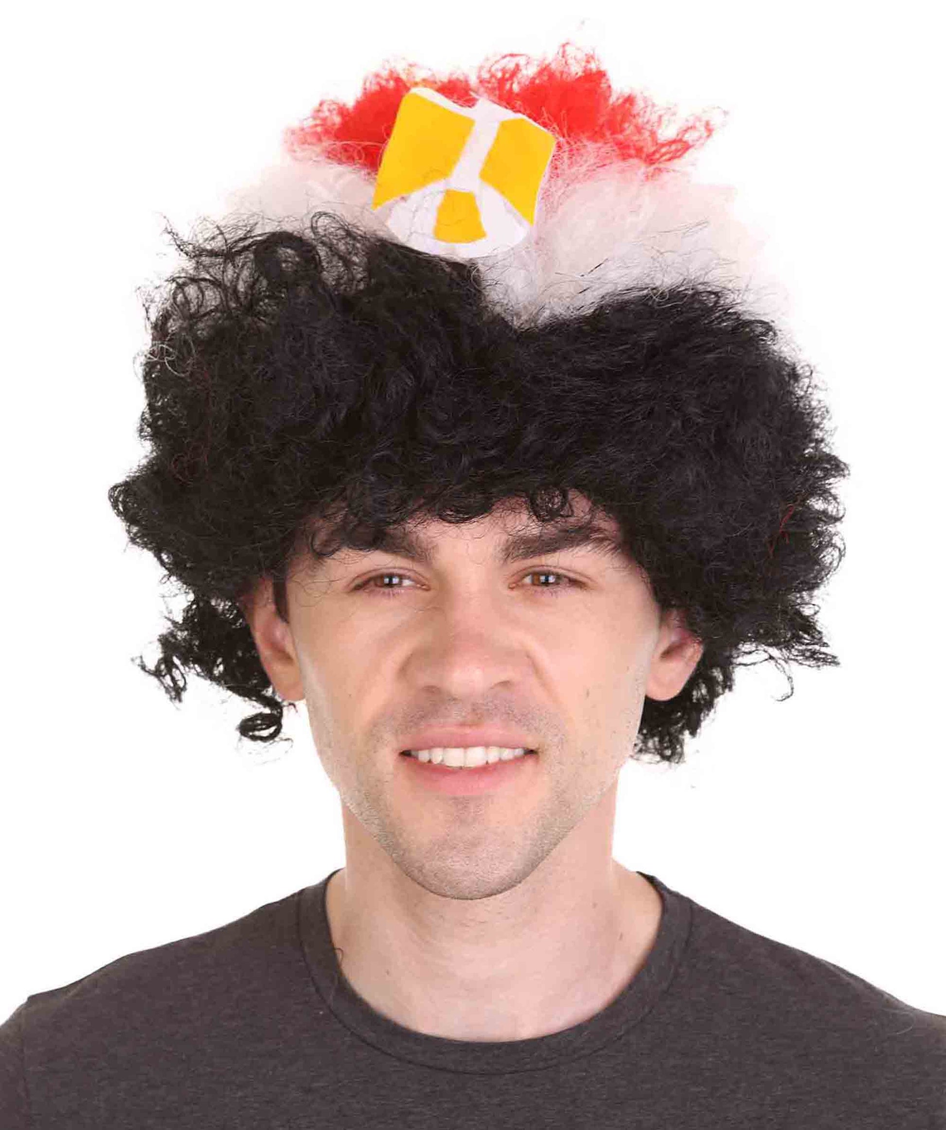 Egypt Flag Sport Afro Wig