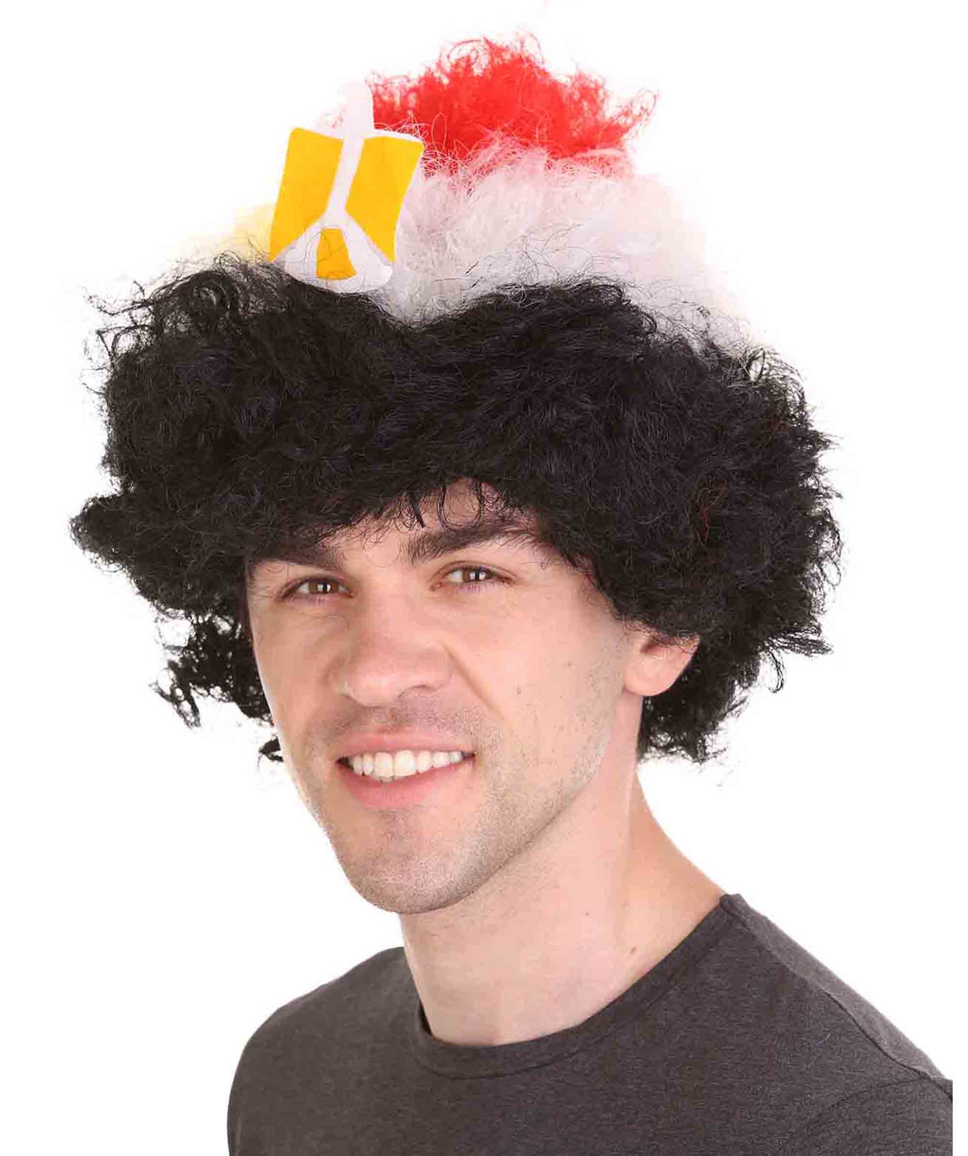 Egypt Flag Sport Afro Wig