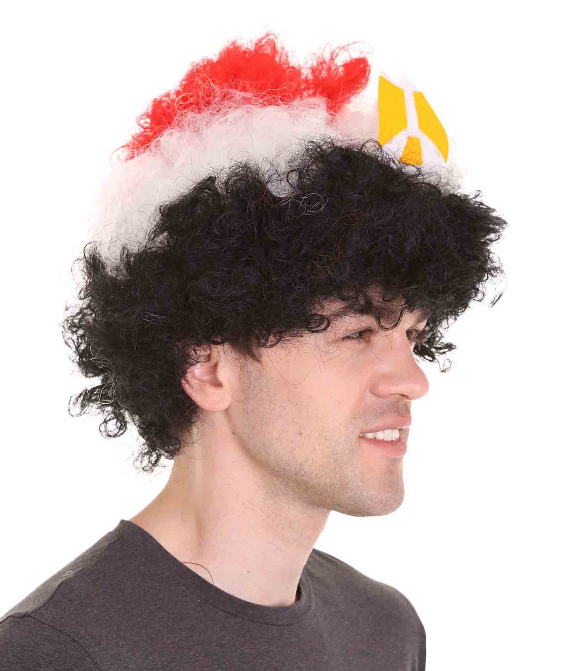 Egypt Flag Sport Afro Wig