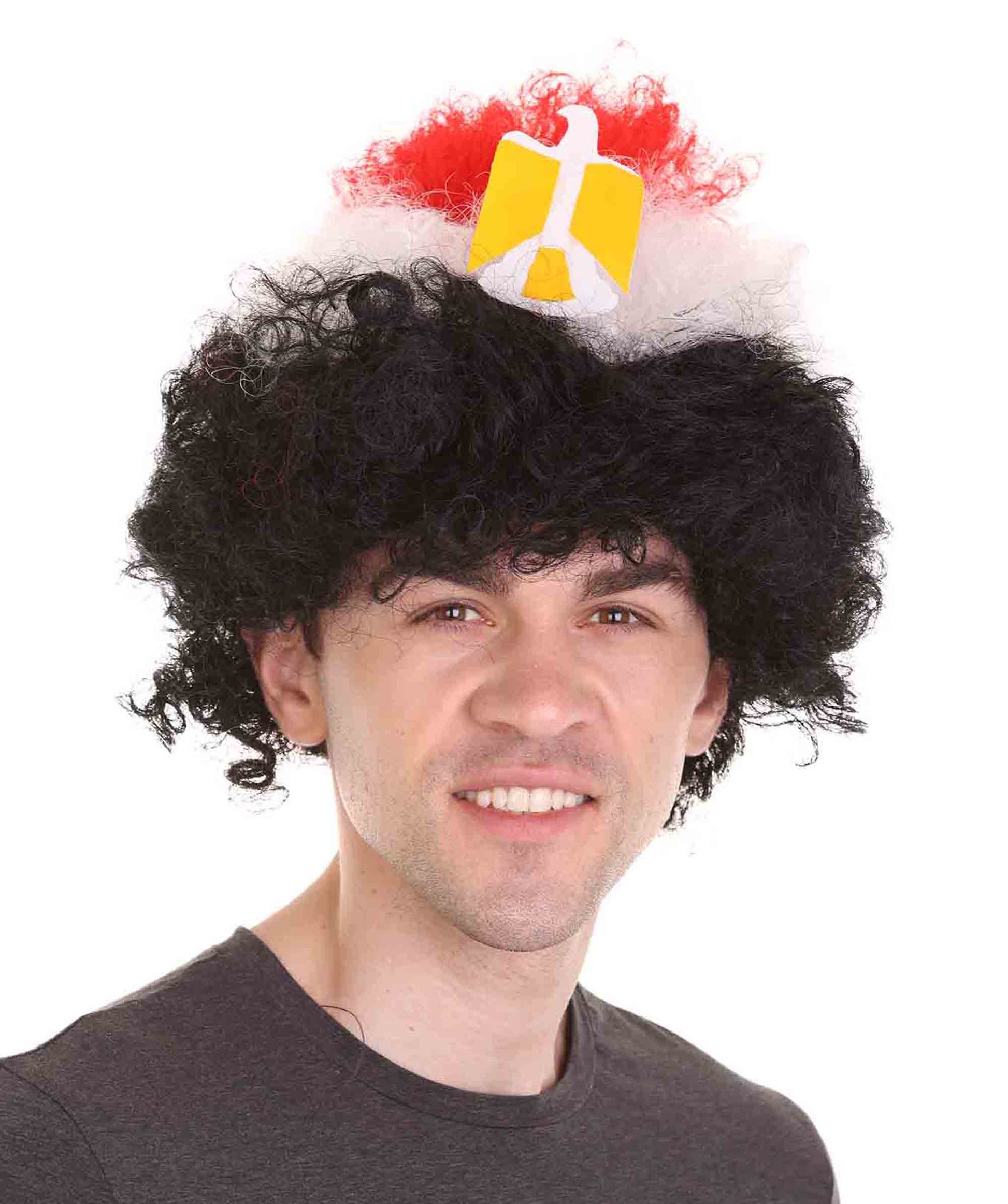 Egypt Flag Sport Afro Wig