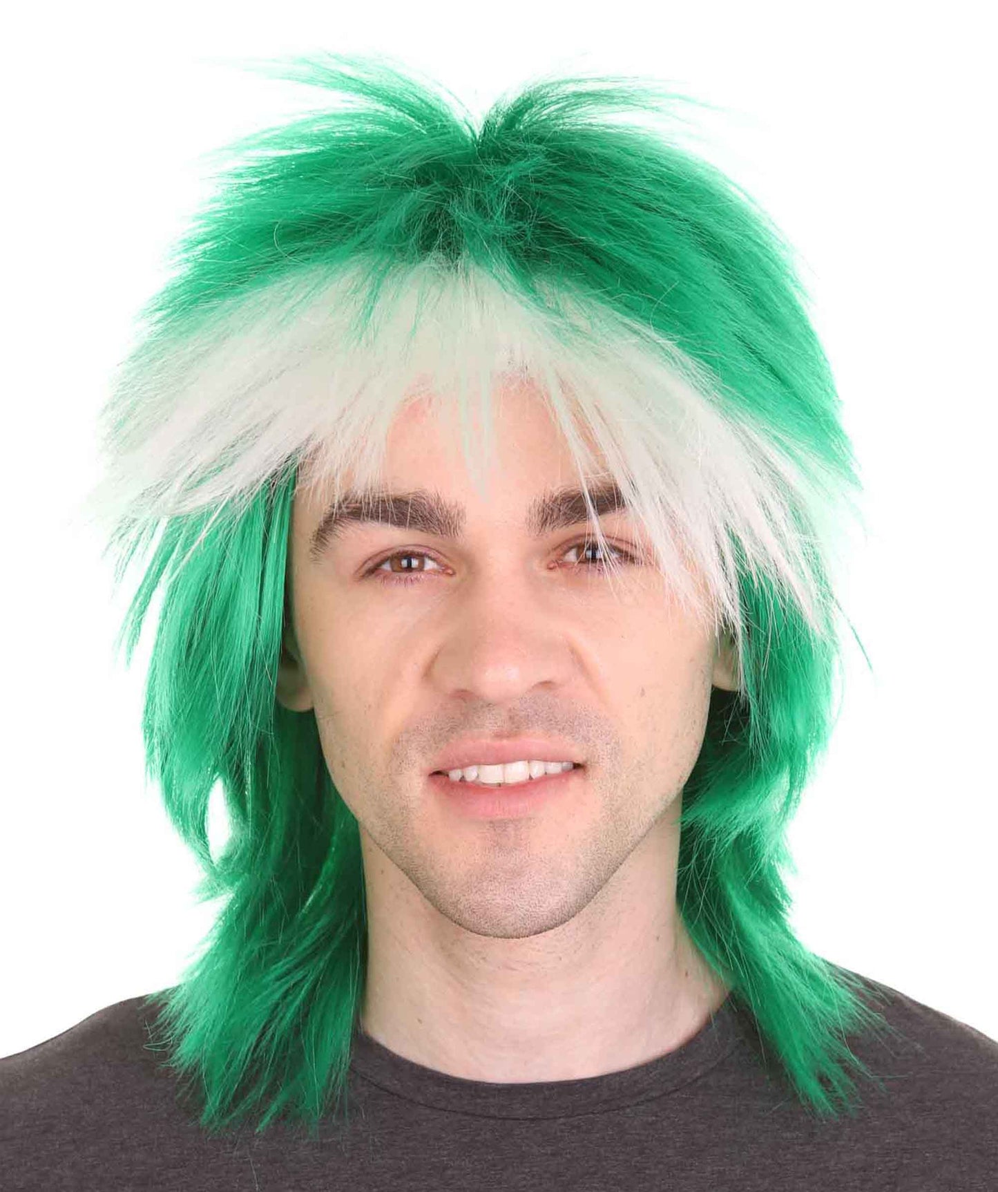 Saudi Arabia Flag Sport Wigs