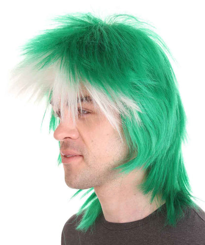 Saudi Arabia Flag Sport Wigs