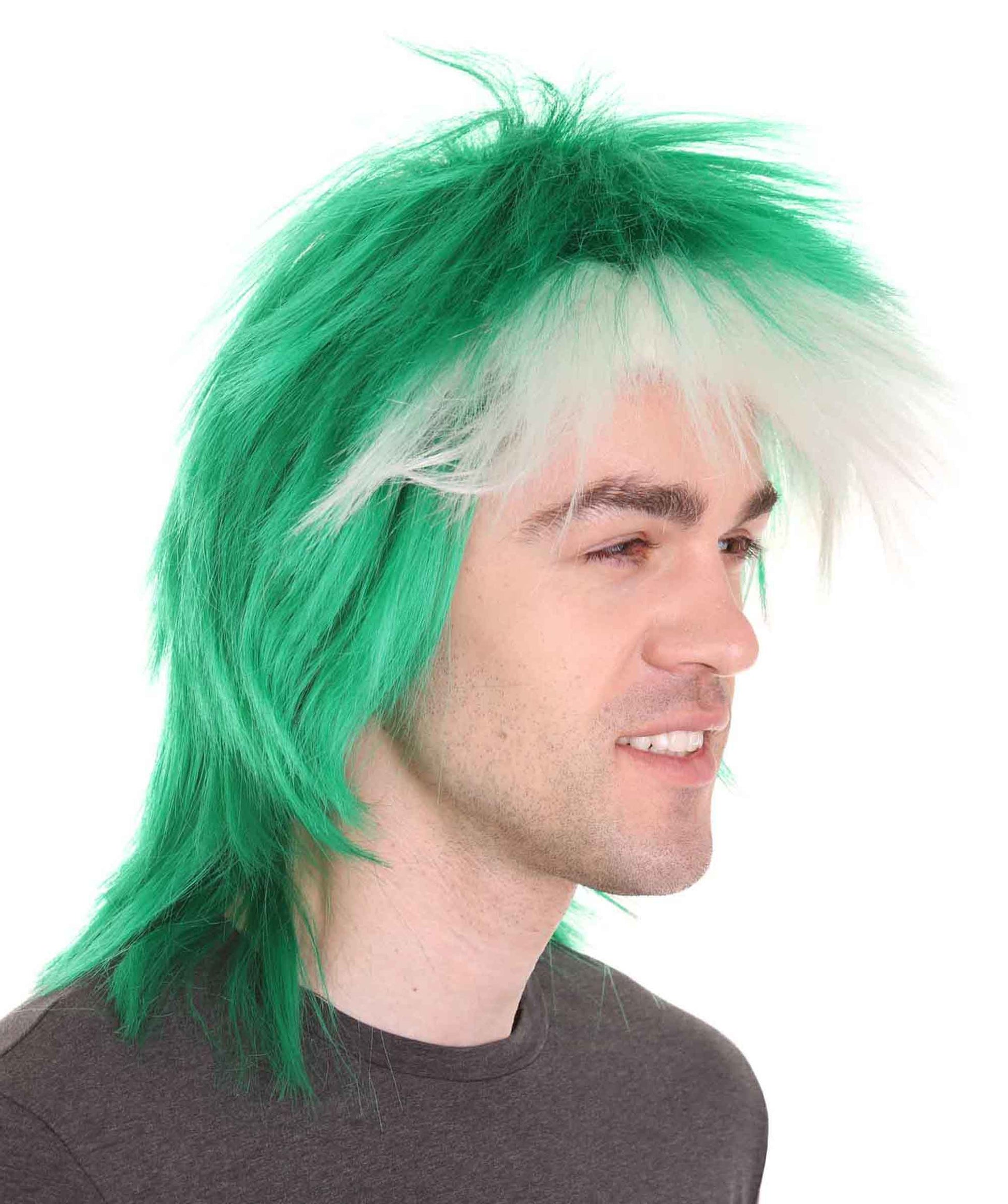 Saudi Arabia Flag Sport Wigs