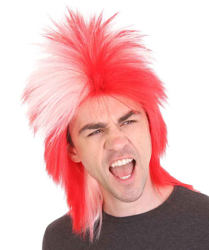 Denmark Flag Sport Wigs