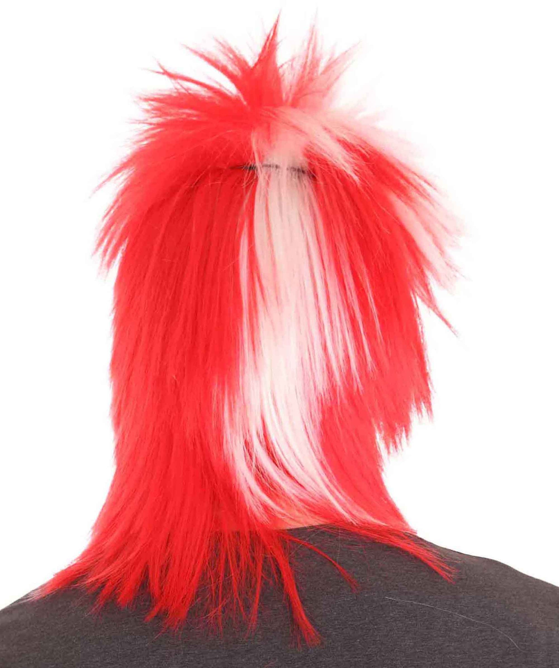 Denmark Flag Sport Wigs