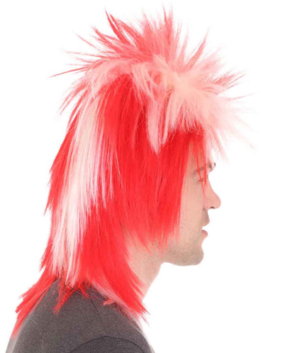 Denmark Flag Sport Wigs