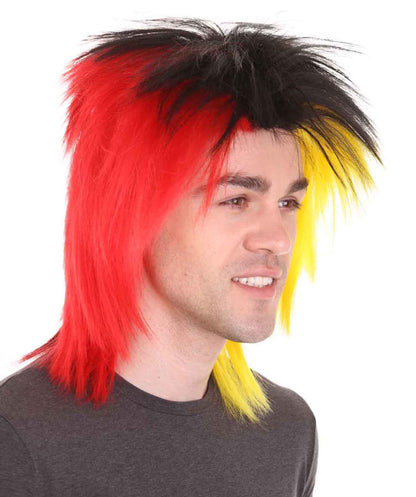 Sport Party Men's Mullet Wig