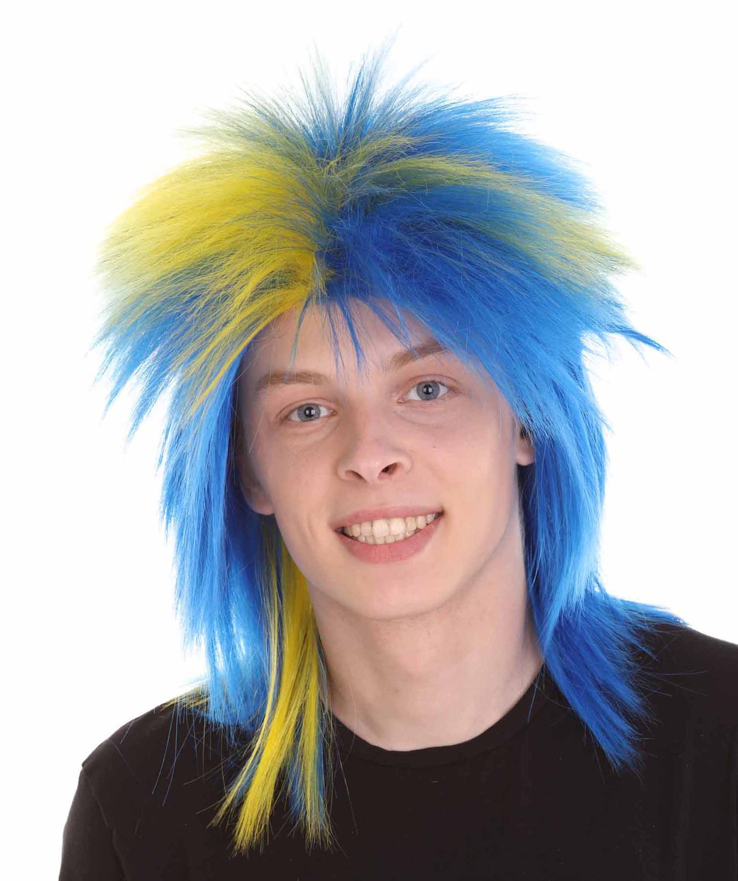 Sweden Flag Sport Wigs