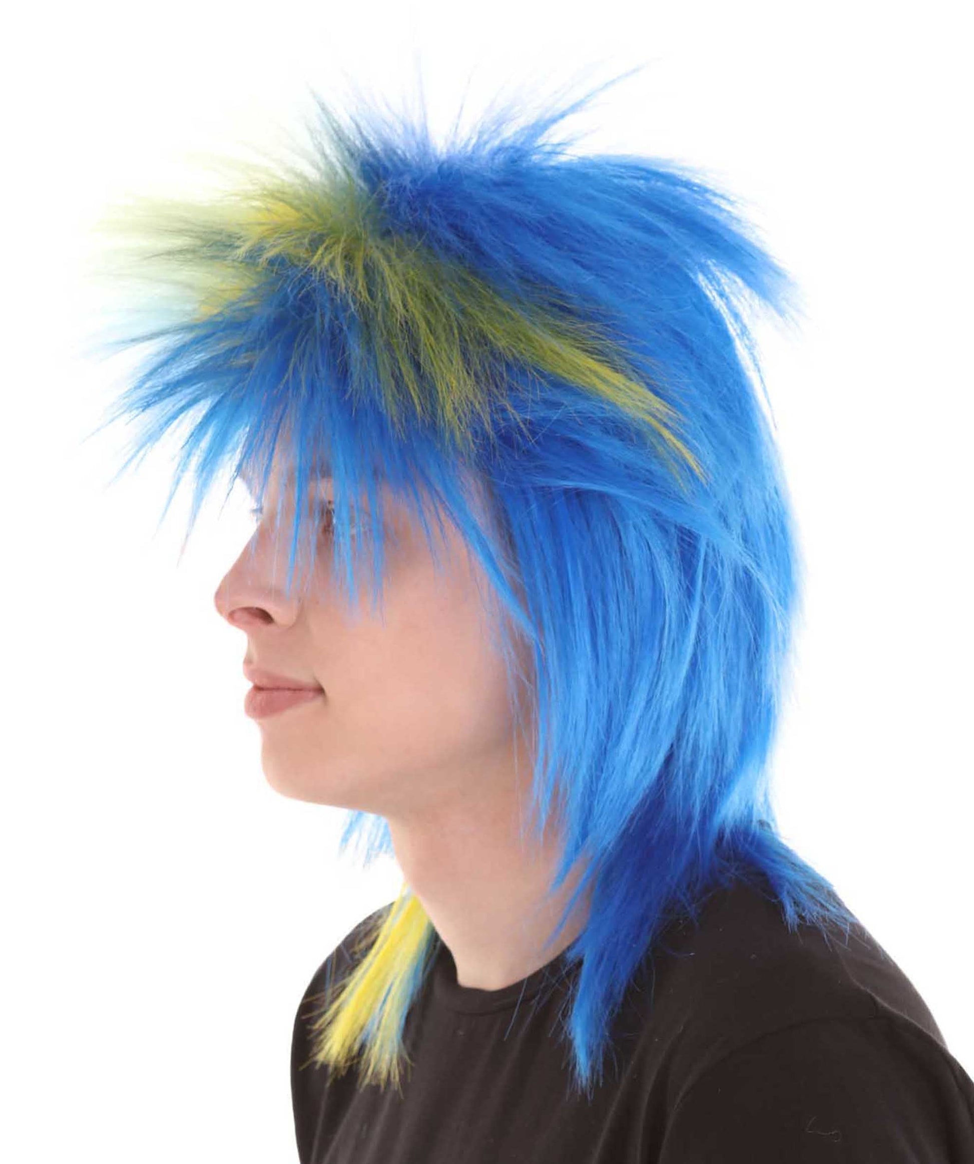 Sweden Flag Sport Wigs