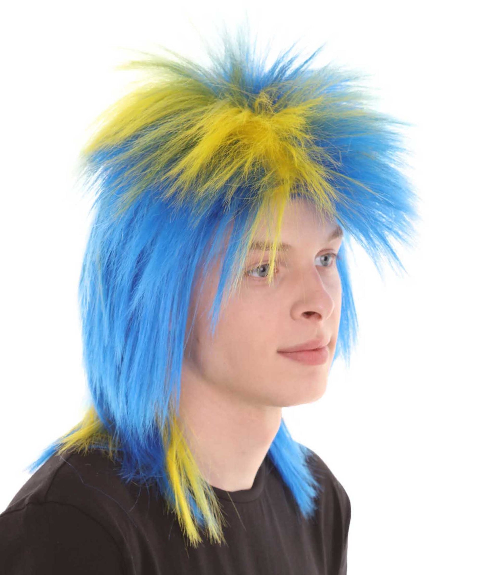 Sweden Flag Sport Wigs