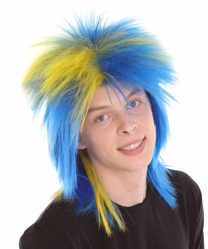 Sweden Flag Sport Wigs